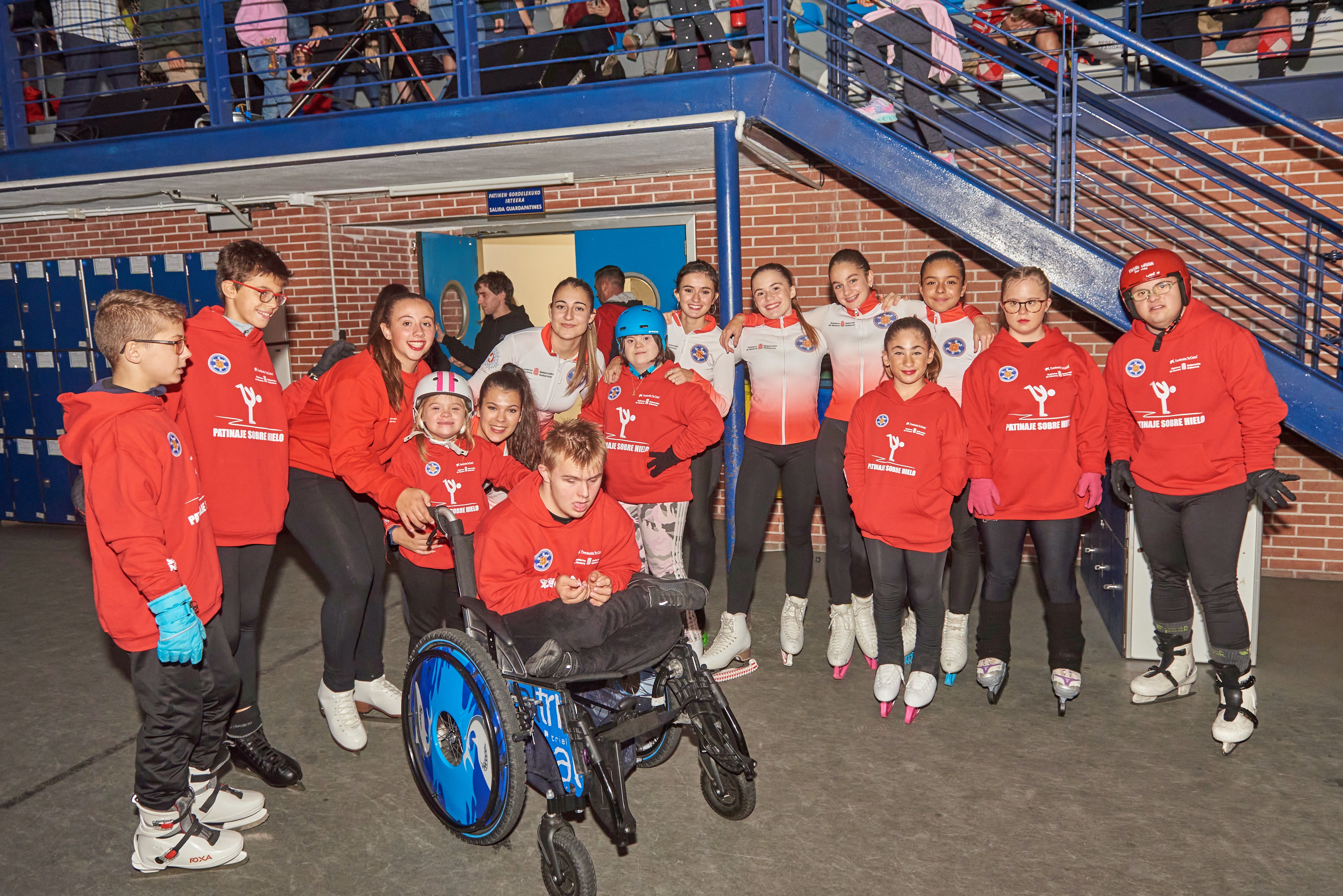 Navarra lleva el patinaje inclusivo al Kultur on Ice